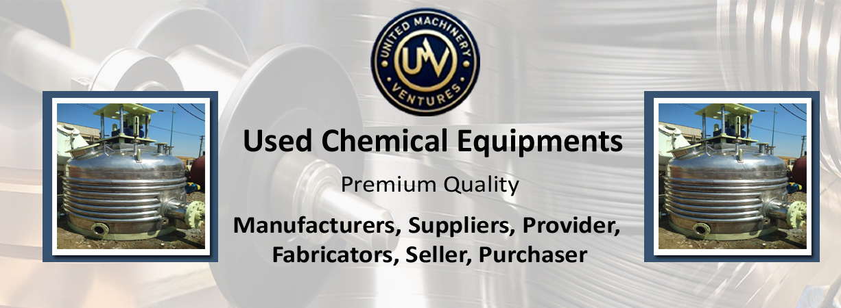 Used Chemical Equipments Provider
